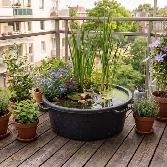 Créer un poubellarium sur son balcon : le guide complet du mini-bassin sans filtre